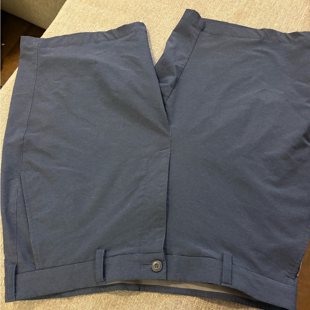 Blue Casual Shorts